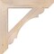Ekena Millwork Olympic Slat Smooth Bracket, Douglas Fir, 5 1/2"W x 38"D x 38"H BKT06X38X38OLY06SDF - alternate 3